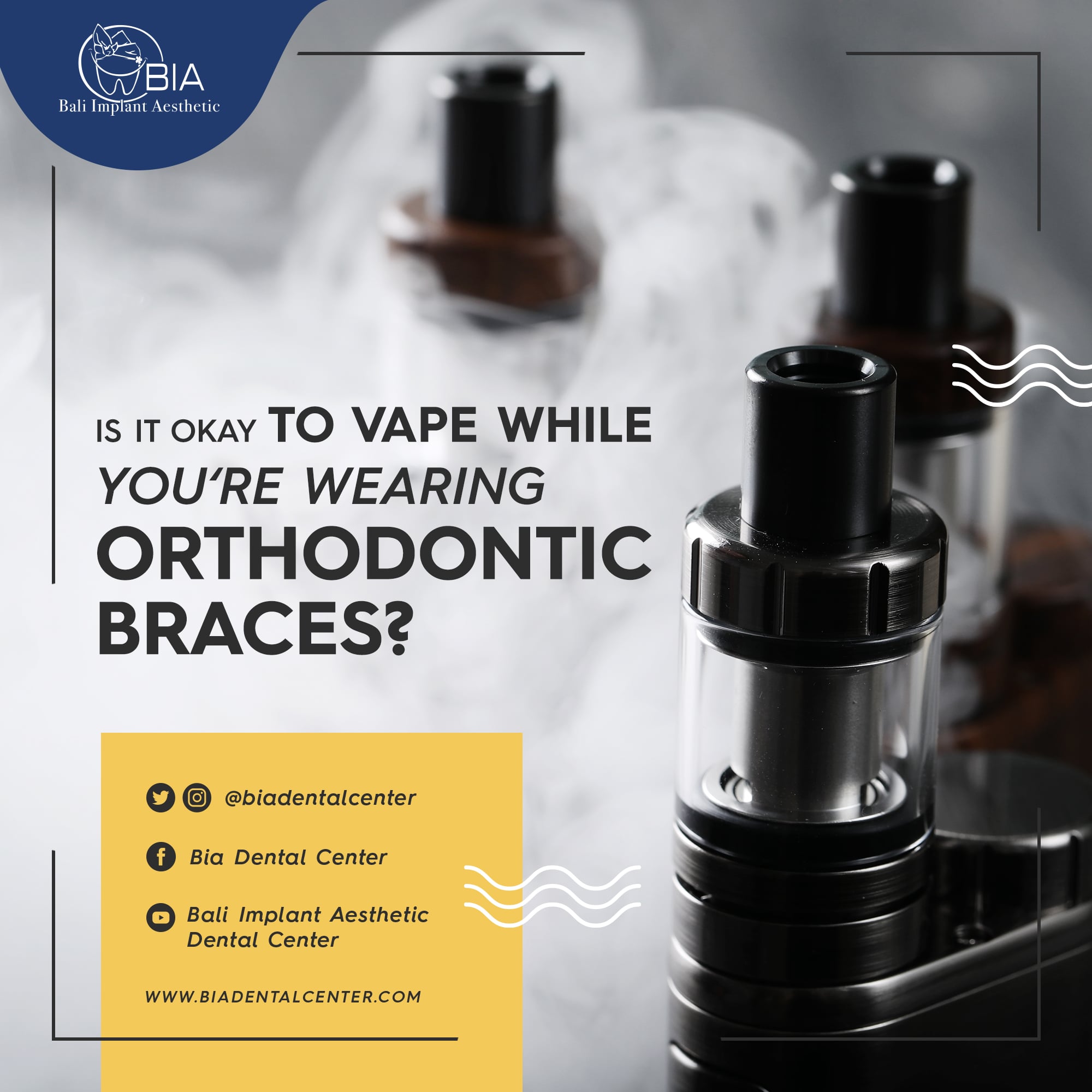 Is it Okay While You're Wearing - Bali Implant Aesthetic (BIA) Dental Center