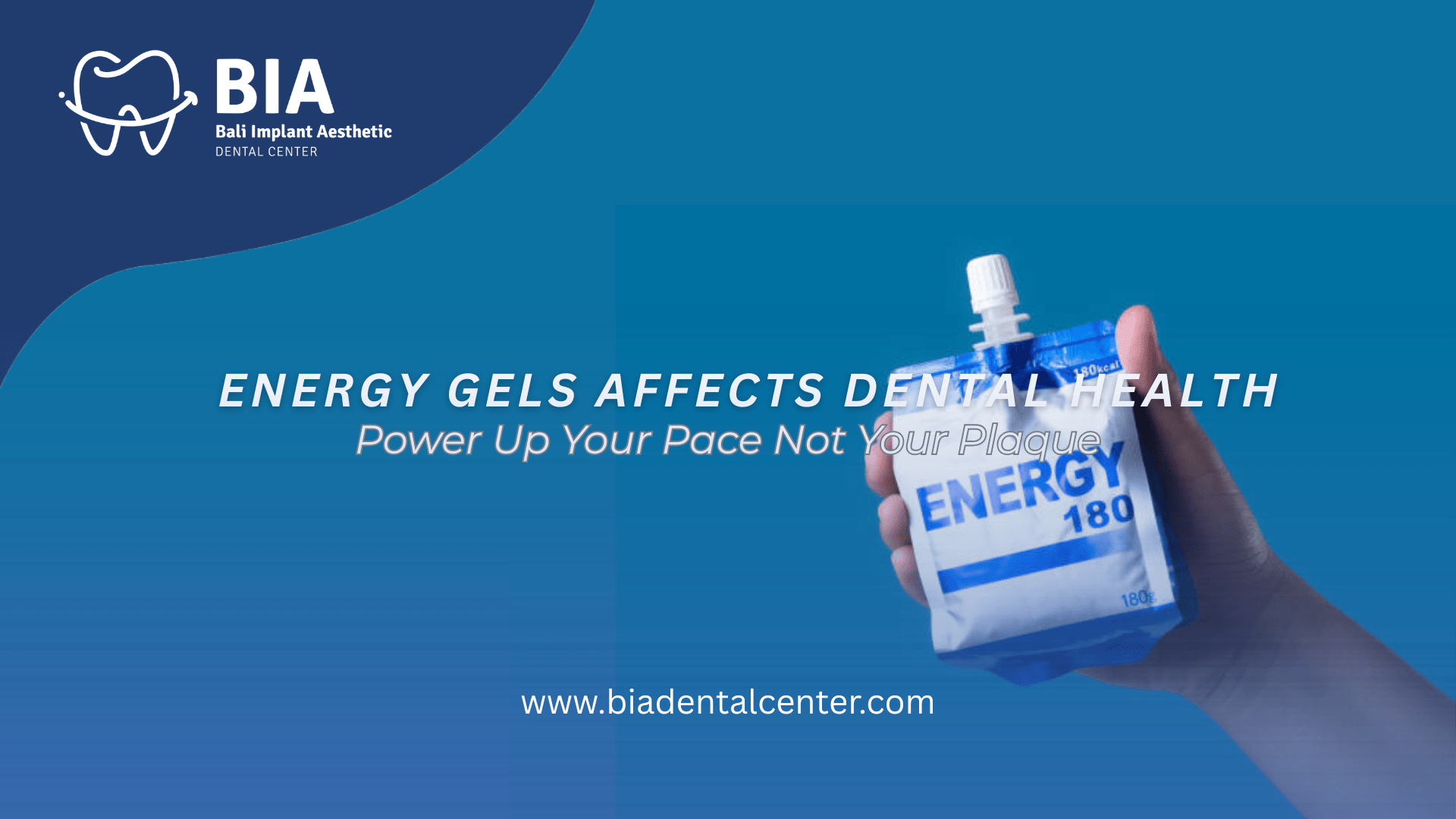Energy Gels Affects Dental Health: Power Up Your Pace, Not Your Plaque