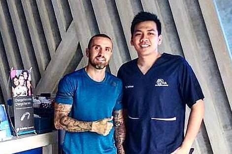 Paulo Sérgio Moreira Gonçalves, known as Paulo Sérgio, is a bali united football player review's at BIA Dental Center, best Bali Dental Center
